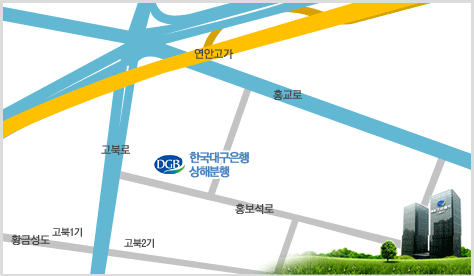 한국아이엠뱅크 상해지점 약도